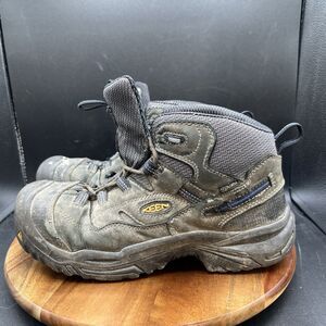 Keen Braddock Mid 6” Men’s Size 10 Soft Toe Waterproof Boots Shoes 1014605D